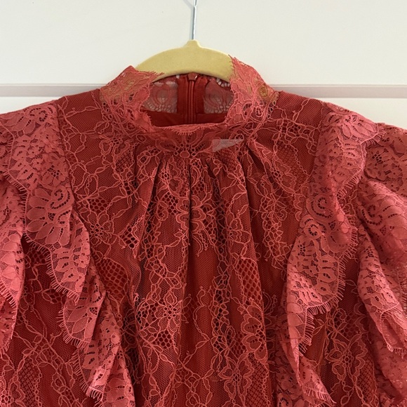 Rachel Parcell Scarlet Lace Midi Dress - Picture 2 of 9